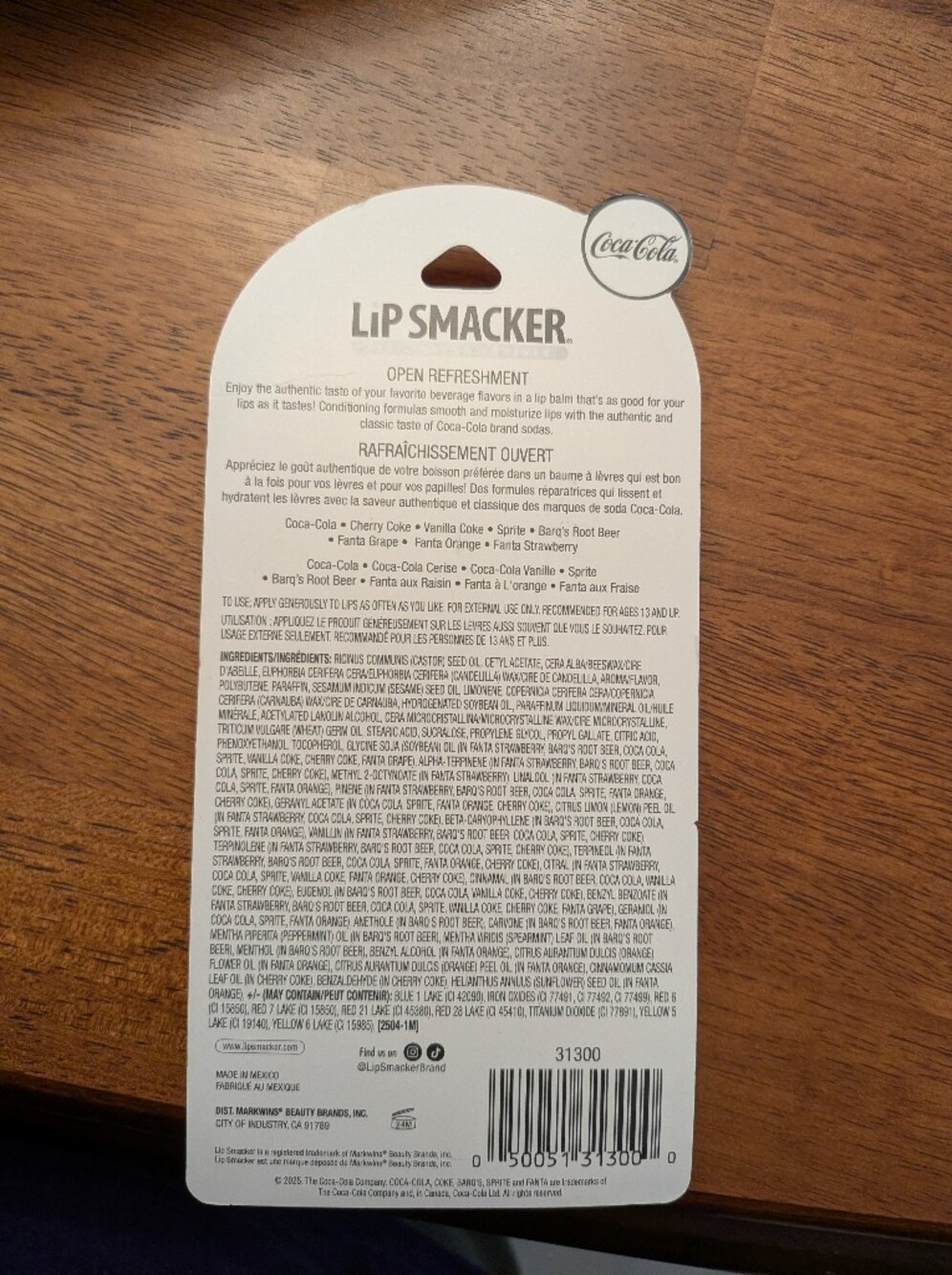LIP SMACKERS Coco Cola 8 Flavorpack - Picture 5 of 5